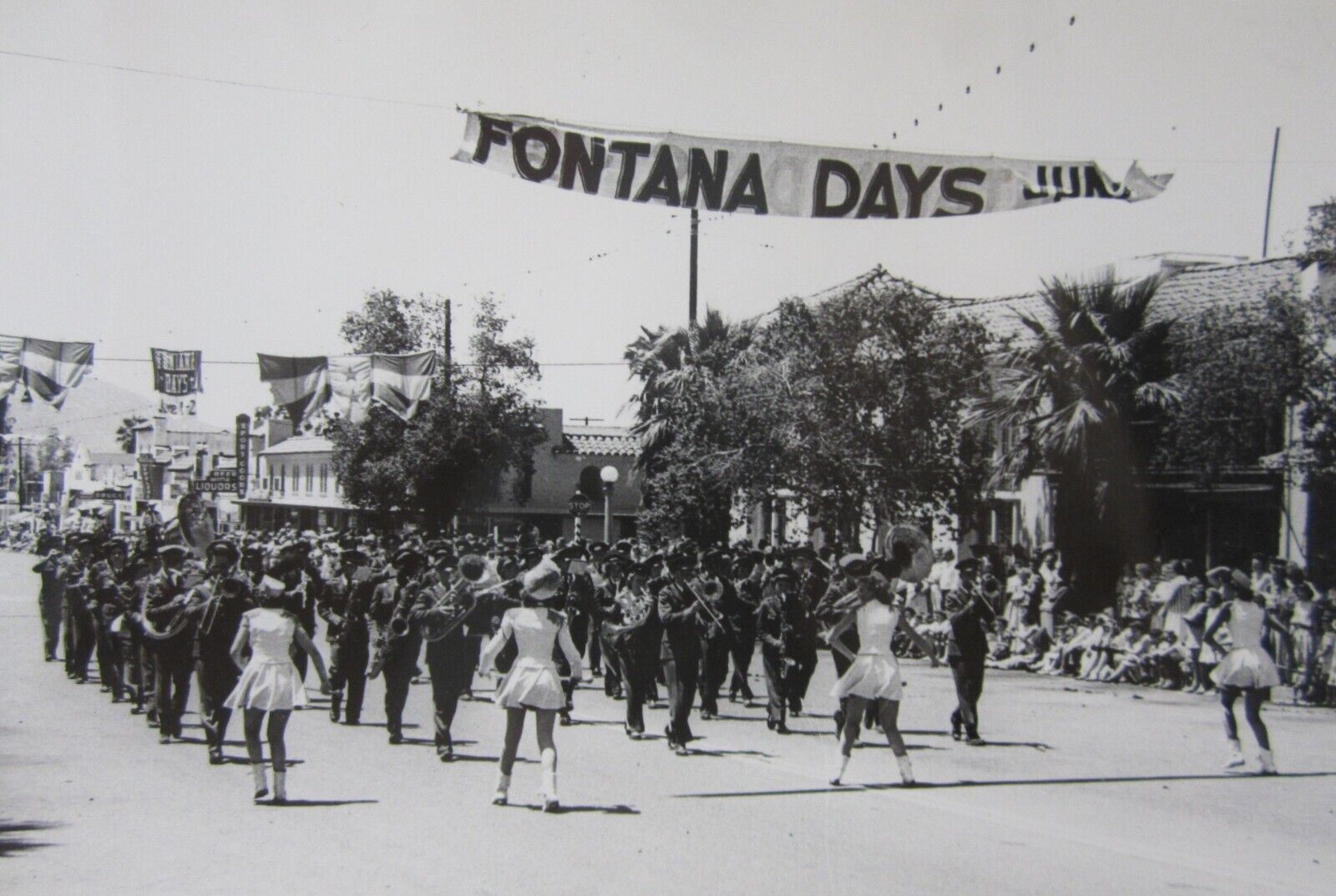 Vintage Fontana Days San Bernardino County CA History Parade 11 Photos 1950-60s