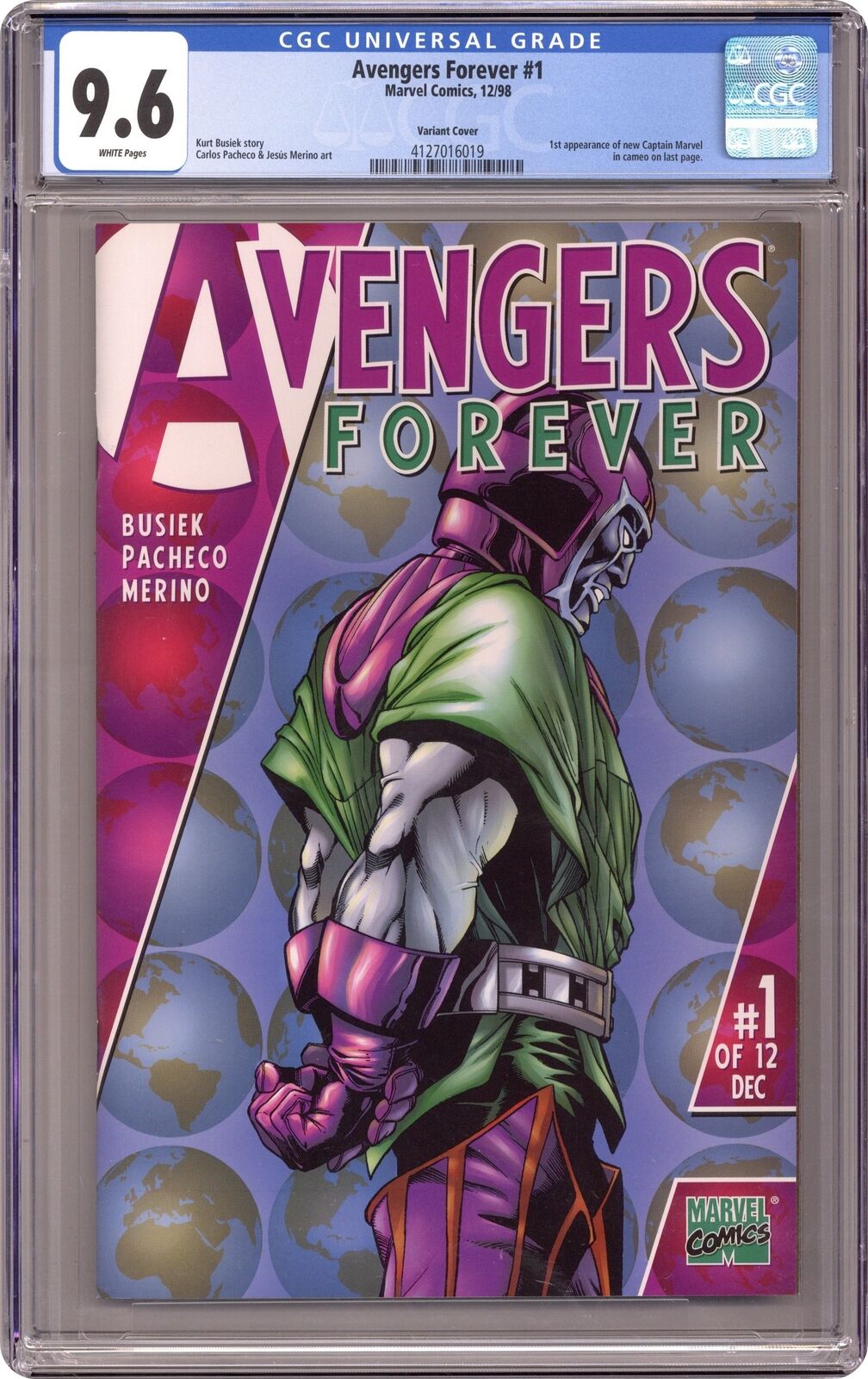 Avengers Forever 1B CGC 9.6 1998 4127016019