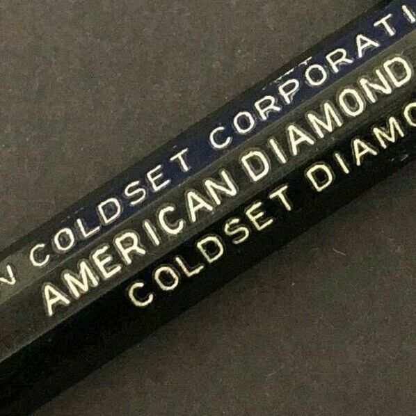 c1940\'s-50\'s American Coldset Diamond Drills Patterson, NJ Mech. Adv. Pencil
