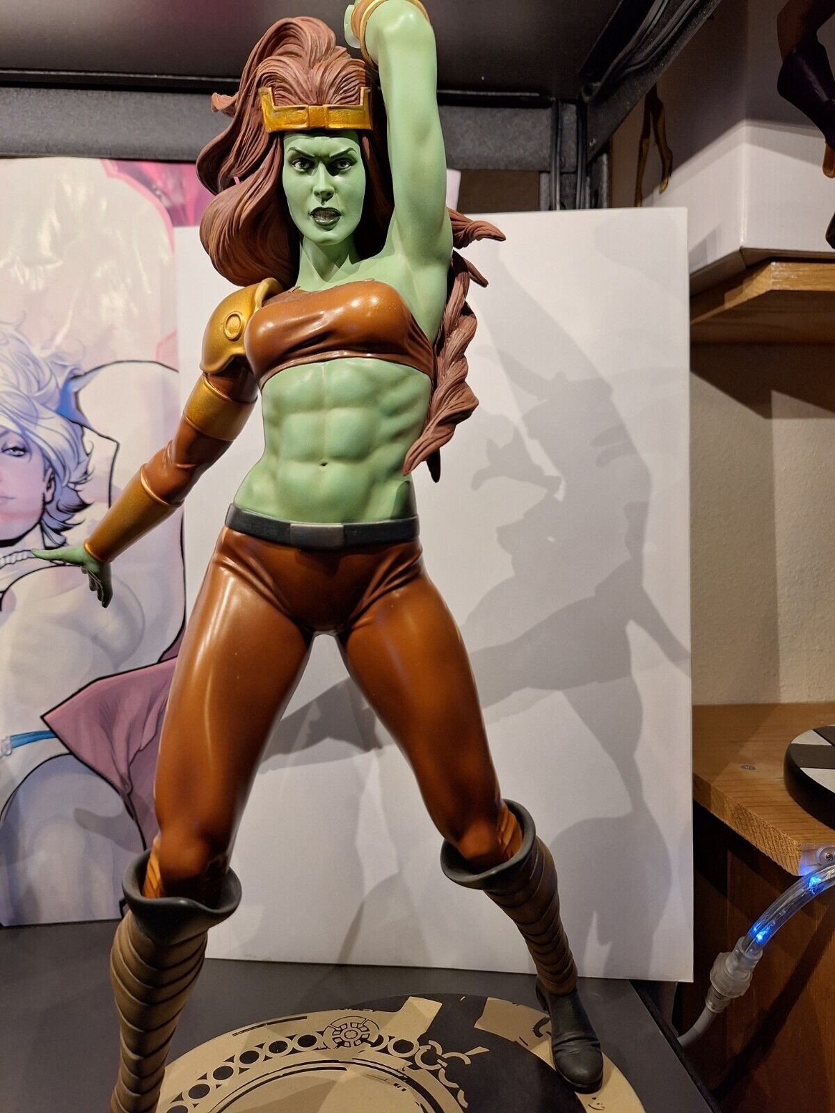 SAVAGE SHE-HULK COMIQUETTE WOMEN MARVEL SIDESHOW COLLECTIBLES STATUE #295/1000