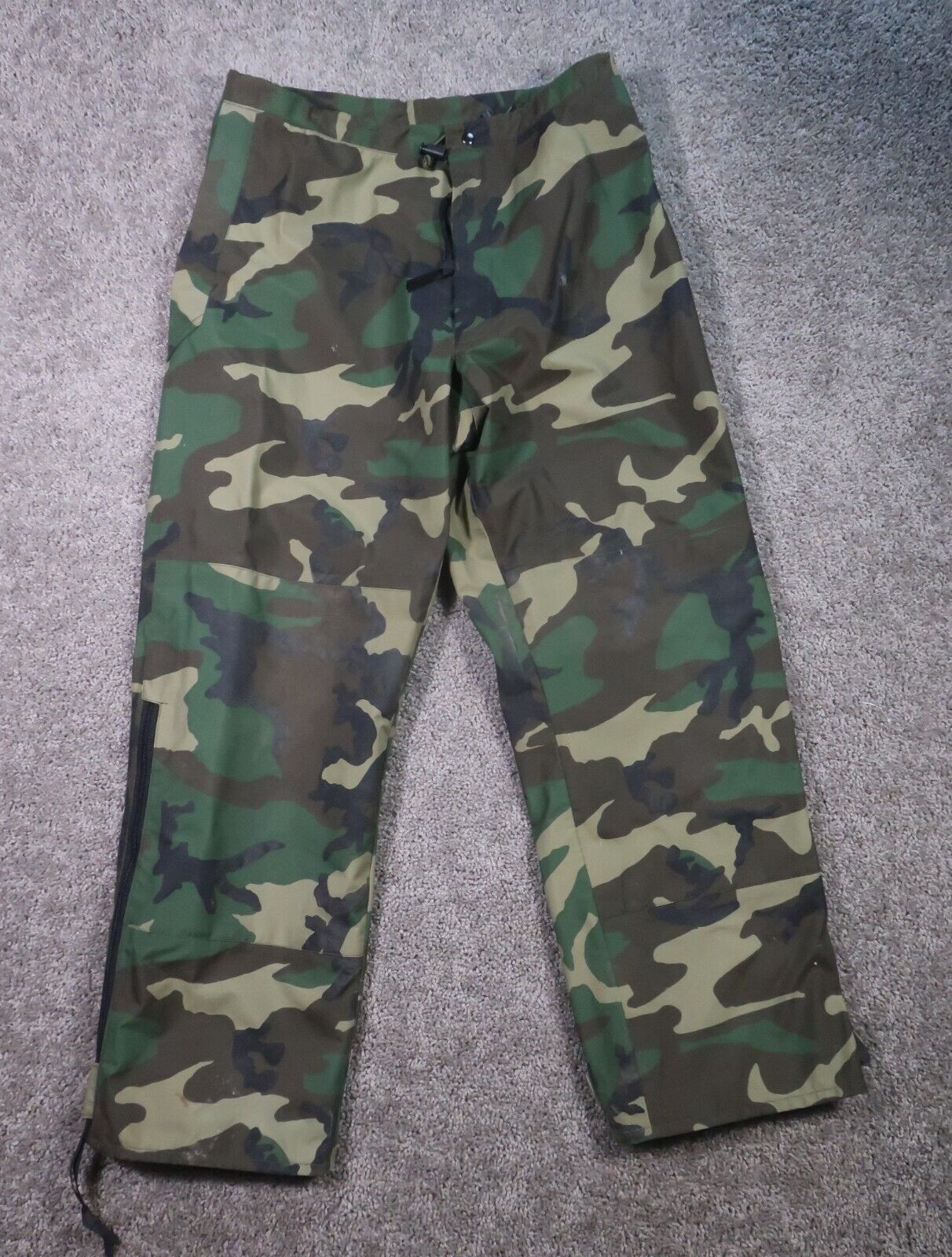 US Military Cold Weather Extended Cold Weather Trousers Camo Rain Pants Mens MT