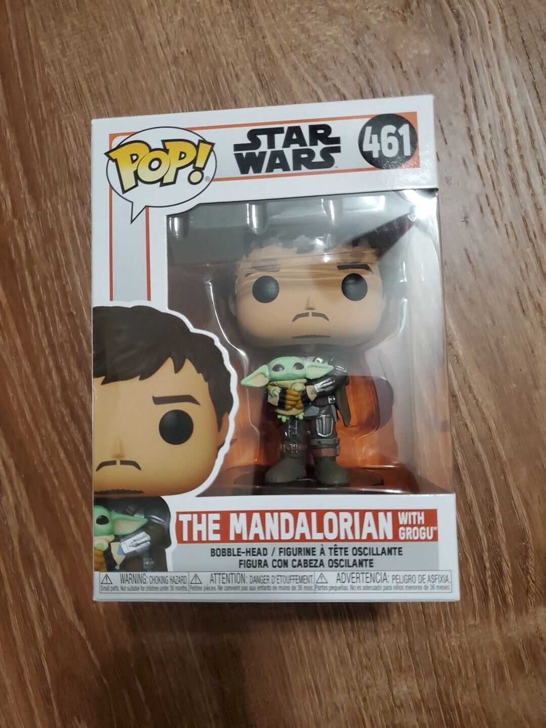 POP Star Wars 461 The Mandalorian with Grogu 