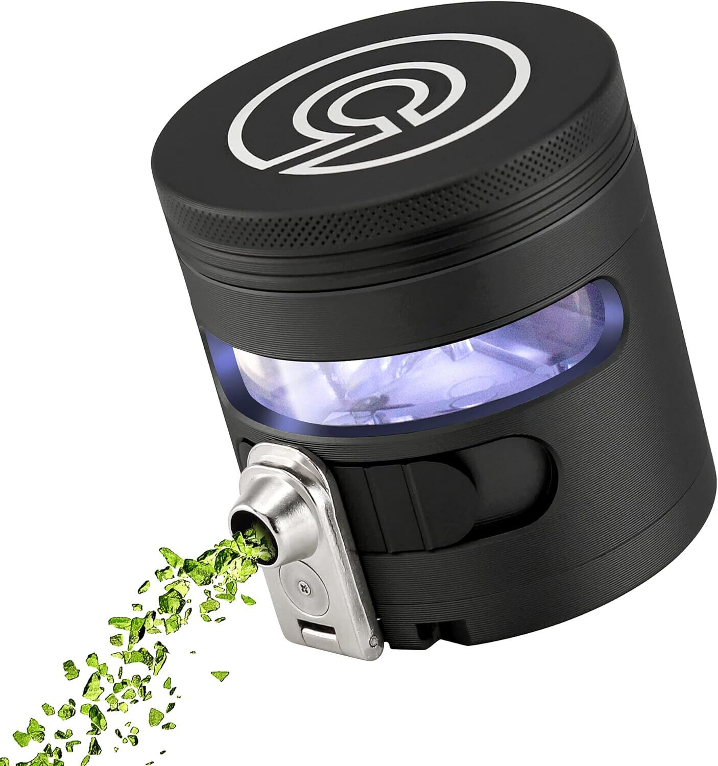 ✅ Tectonic9 MANUAL Herb Grinder w/ AUTOMATIC Electric Herbal Spice Dispenser