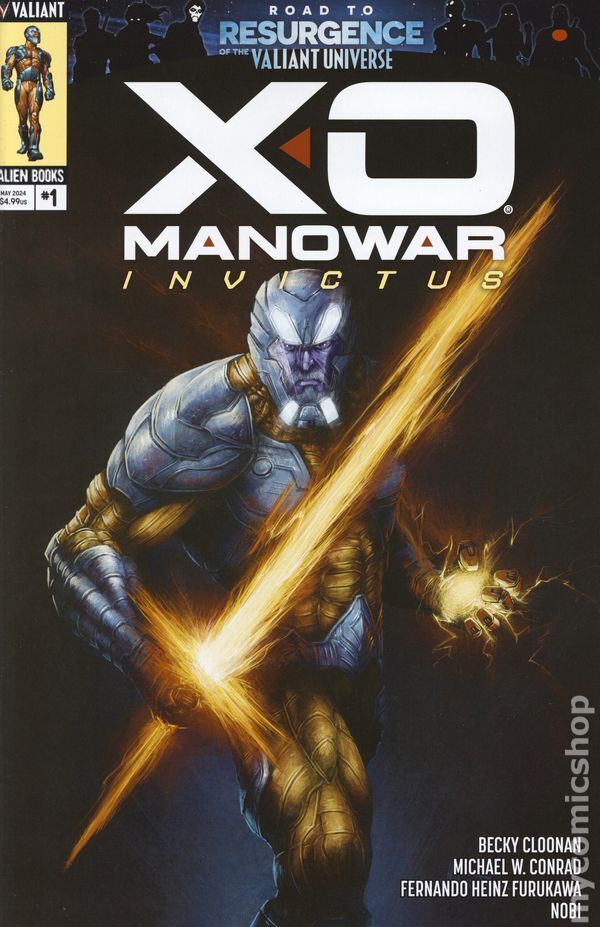 X-O Manowar Invictus 1B Stock Image