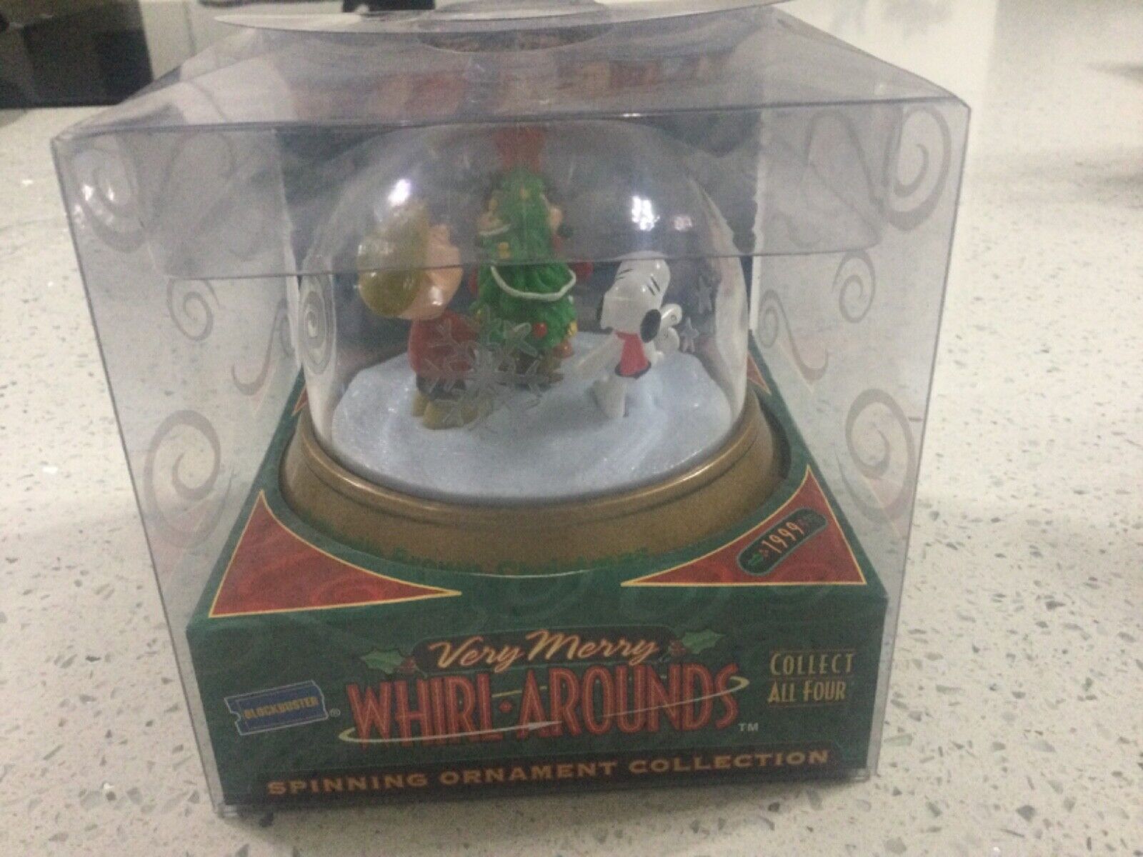Very Merry Whirl-Arounds Blockbuster Spinning Ornament A Charlie Brown Christmas