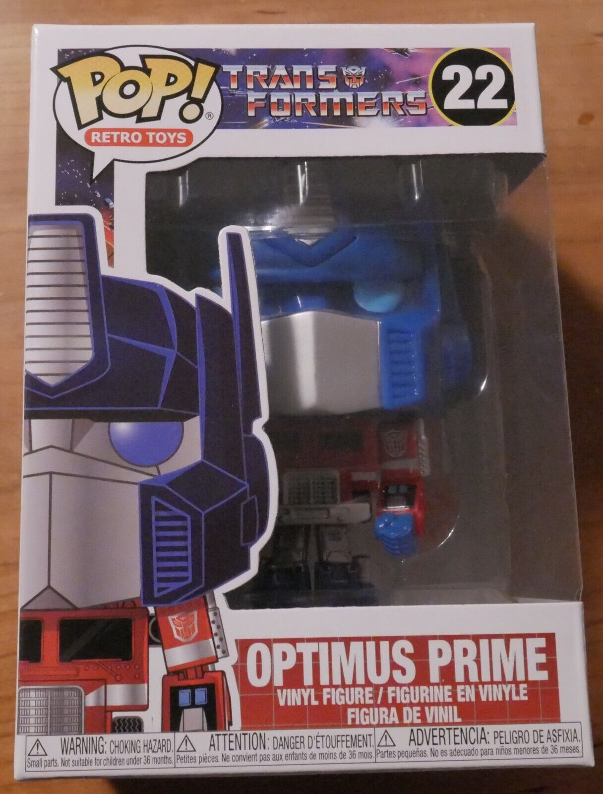 Funko Pop Vinyl Transformers - Optimus Prime #22 Retro Toys