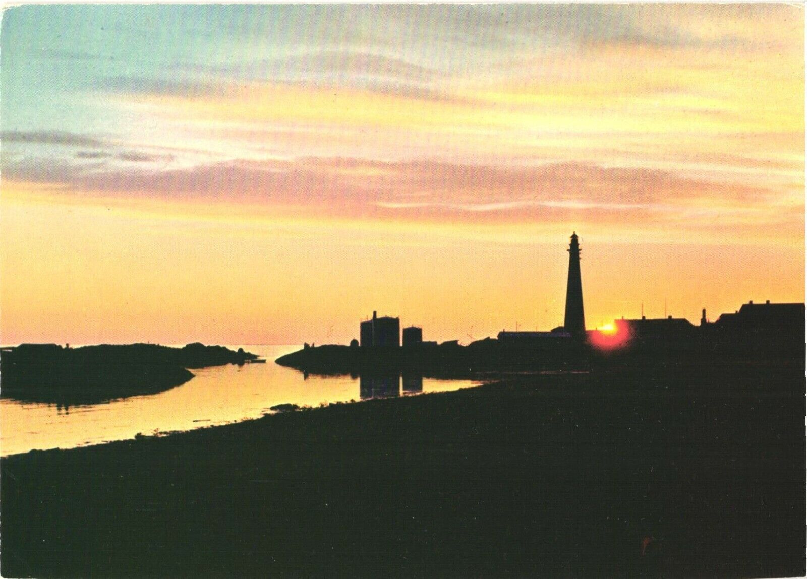 Picturesque View of Andenes And Andenes Lighthouse, Nordland, Norway Postcard