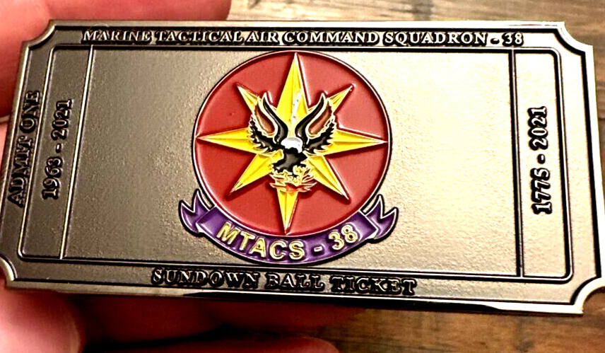 ULTRA RARE Marine Tactical Air Command Squadron SAN DIEGO 3\