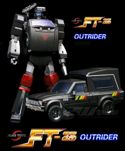 Ready Transform FT25 FT-25 Outrider Trailbreaker Figure In Stock New