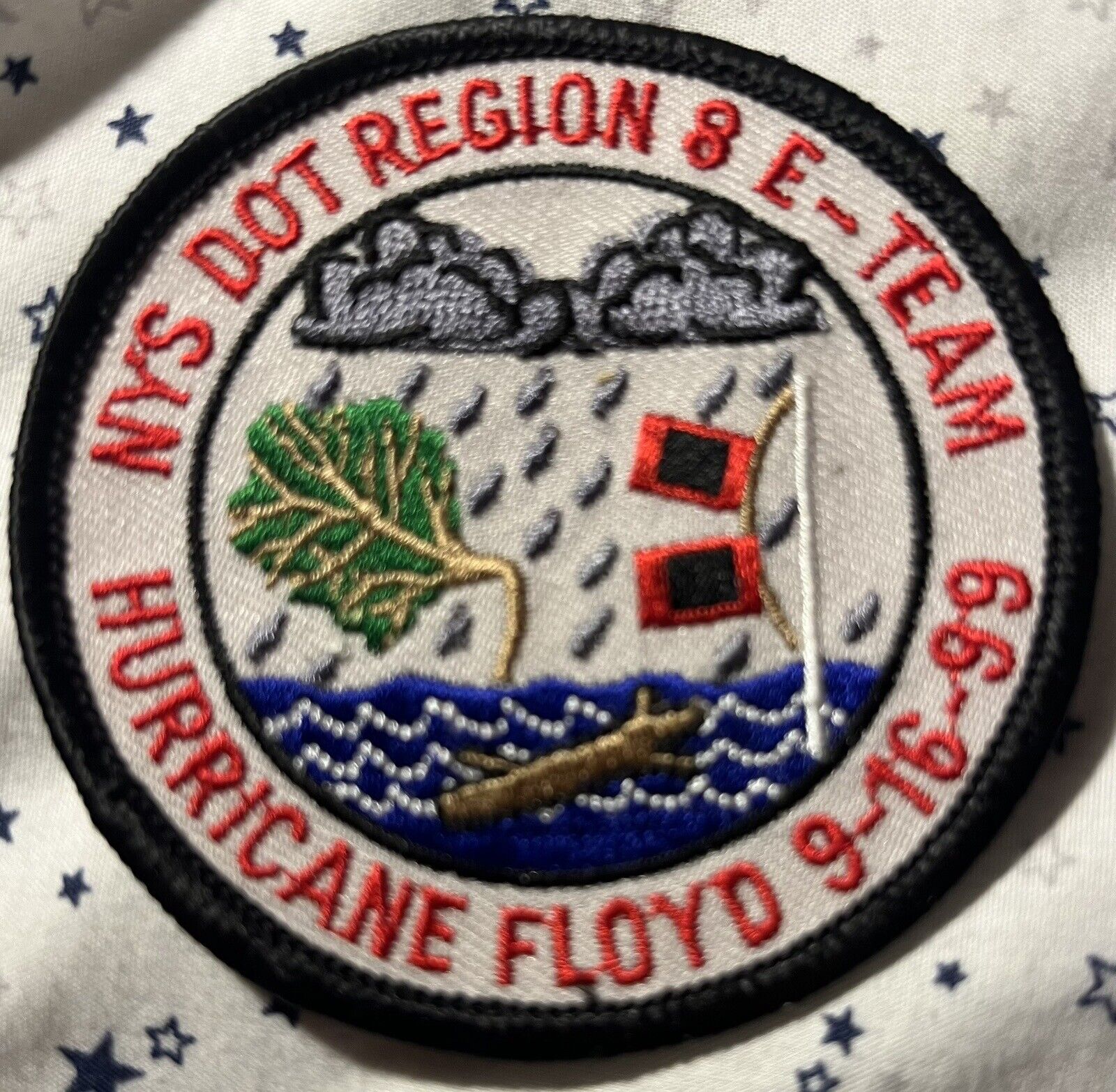 NYS DOT Region 8 E - Team Hurricane Floyd Patch 9-16-99
