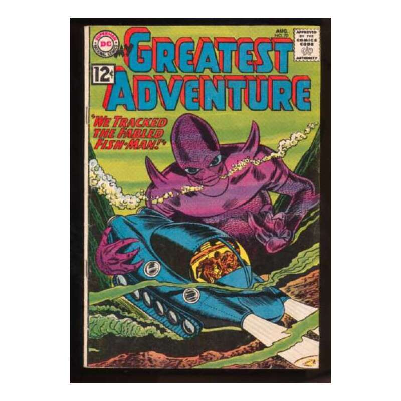 My Greatest Adventure (1955 series) #70 in Fine condition. DC comics [n{