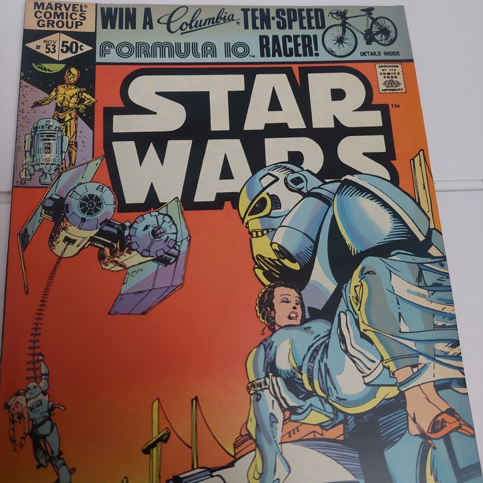 Star Wars #53 Marvel Comics 1981 Luke Skywalker The Last Gift from Alderaan VF+