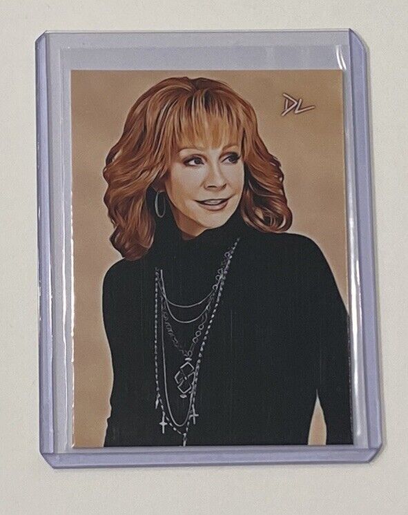 Reba McEntire Limited Edition Artist Signed “Country Legend” Trading Card 4/10