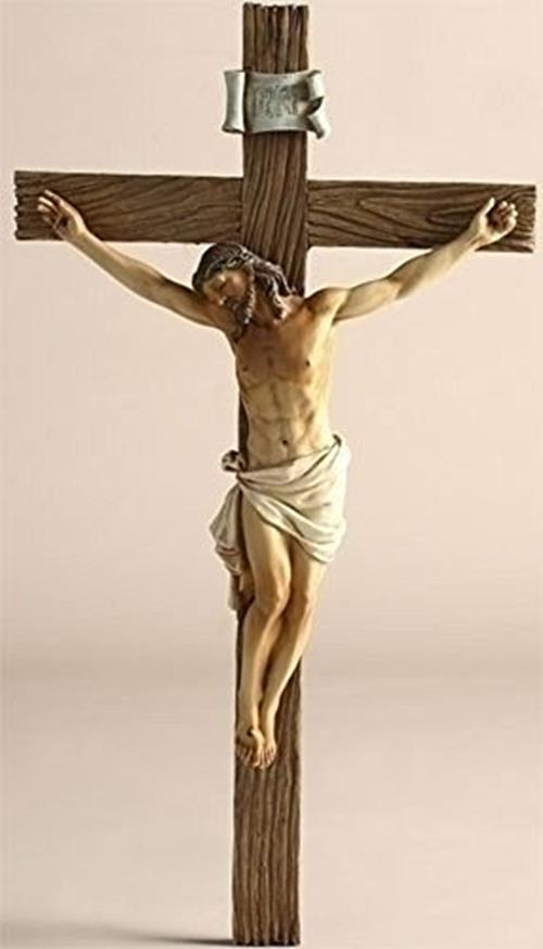 Roman 13.75 Inches High Jesus on The Cross-Crucifix by Joseph\'s Studio 11359, 