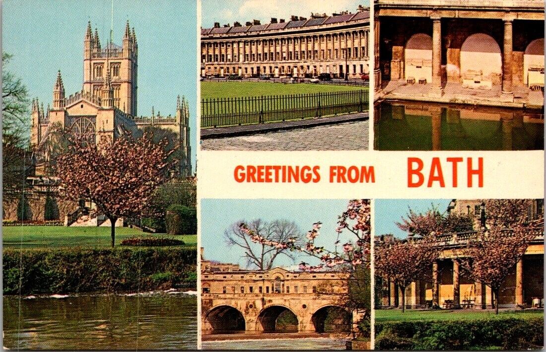 Greetings from Bath, England Postcard
