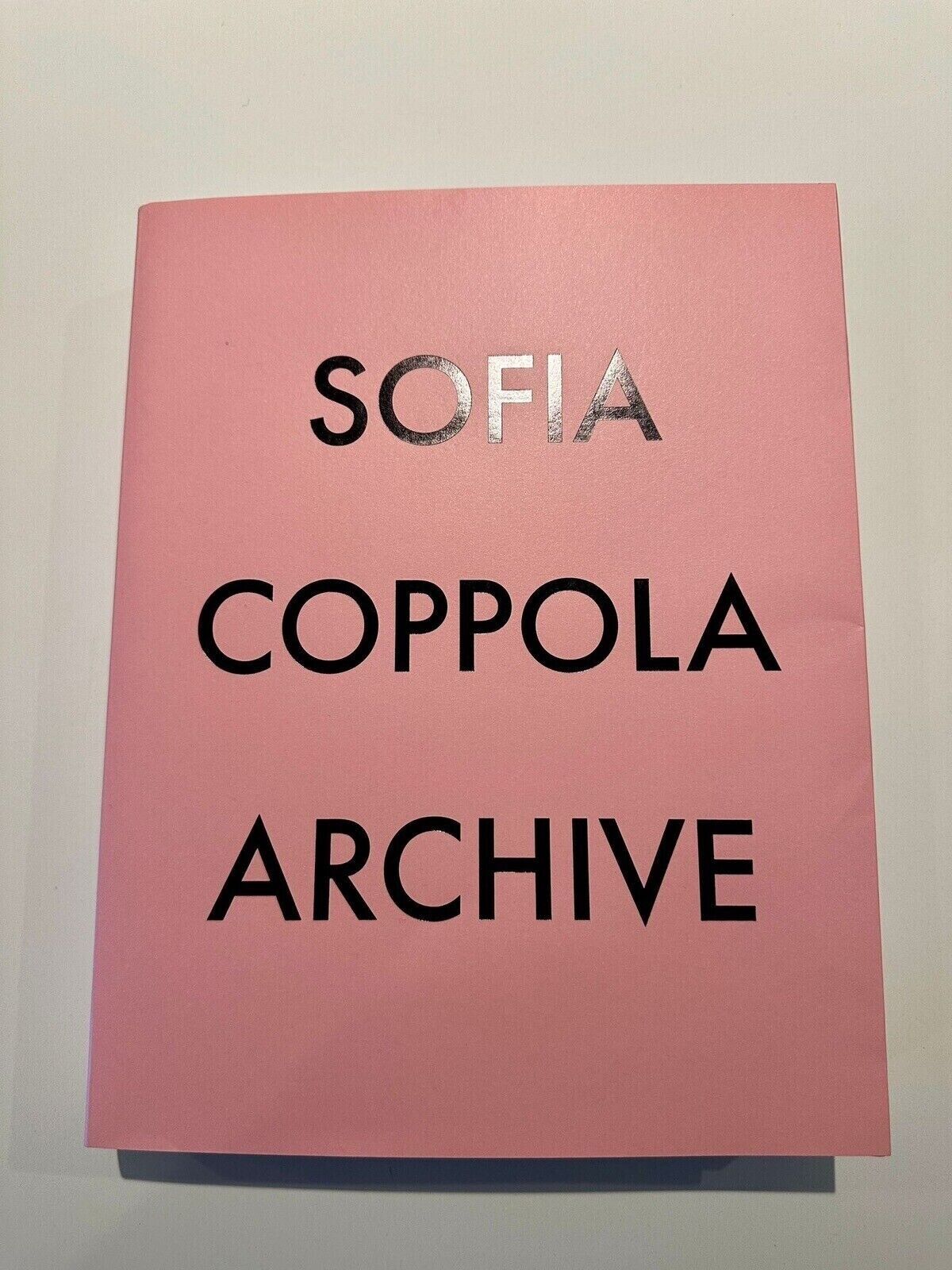 Sofia Coppola Archive Signed Book