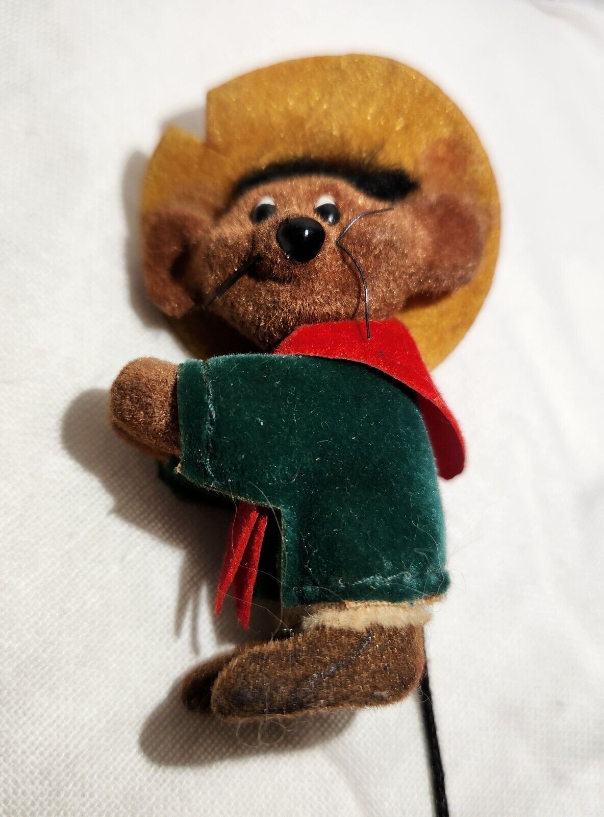 Vintage Speedy Gonzales Clip On Pin 1979 Rare Collectible Looney Tunes