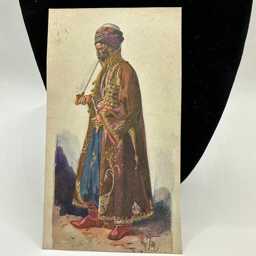 Vintage Postcard Kurd South Armenia Max Tilke People of the Caucasus