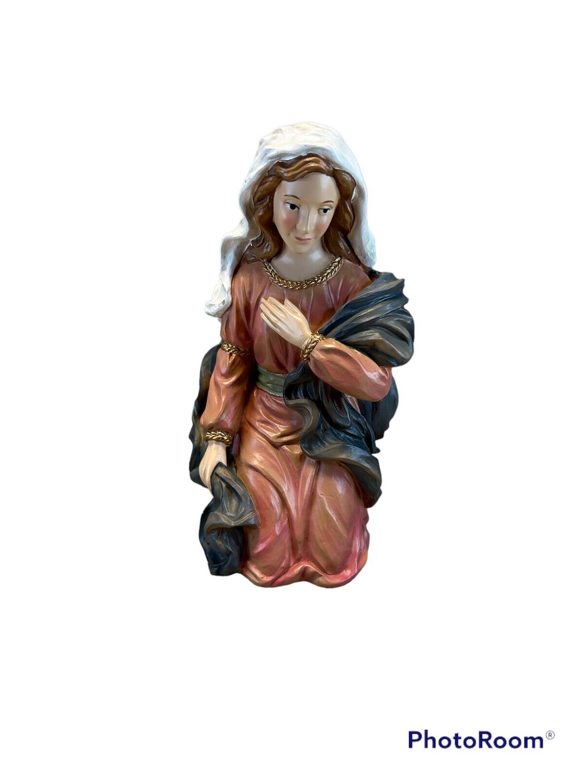 Mary 7” Replacement Figure for Kirkland Signature  Nativity Set #739800 Manger