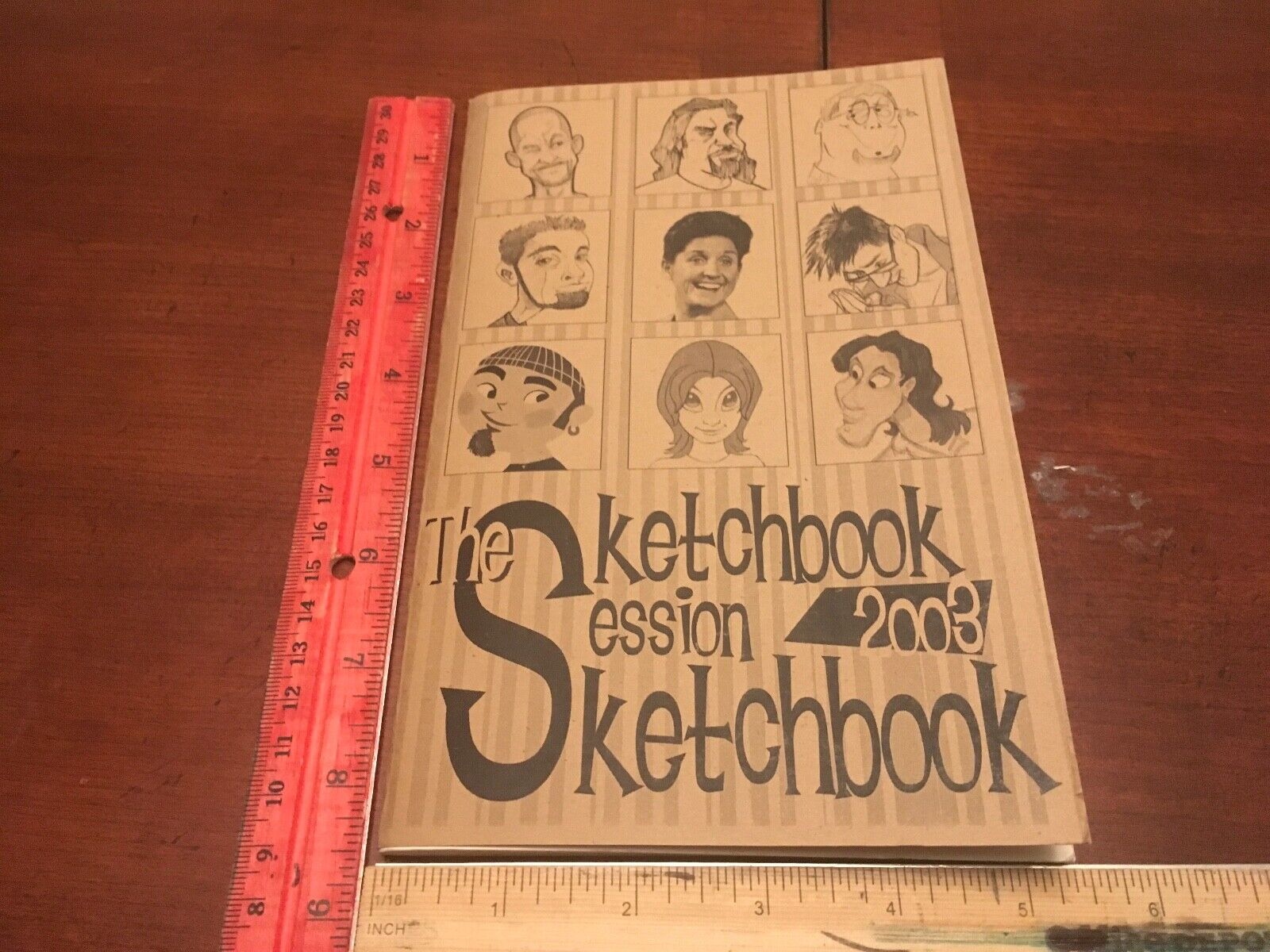The Sketchbook Session Sketchbook 2003 – Comic Con 2003, signed by 6 artist