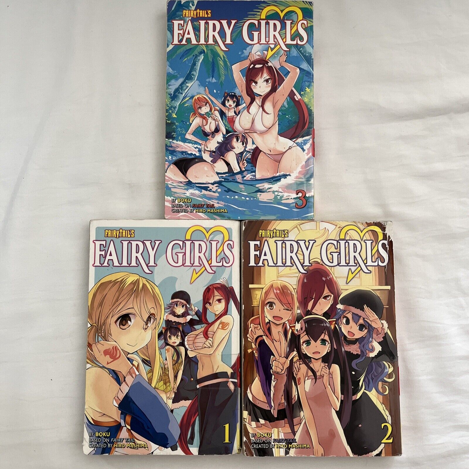 Fairy Girls Manga English Vol. 1-3