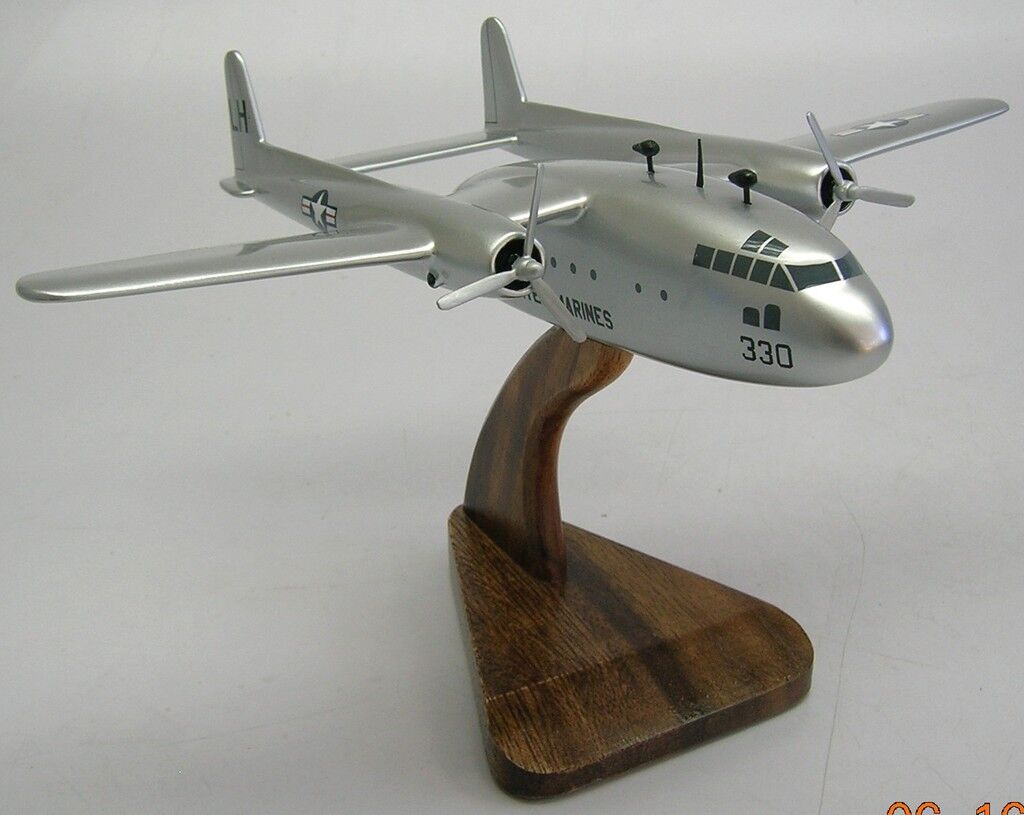 C-119 Flying Boxcar C119 Airplane Desktop Wood Model  Large New