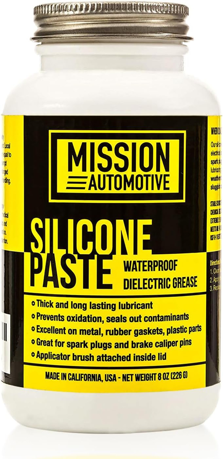 Dielectric Grease/Silicone Paste/Waterproof Marine Grease (8 Oz.) Made in USA- E