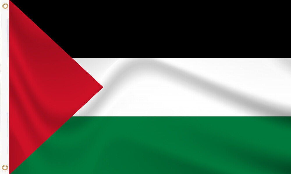10PCS/Lot Freedom for Palestine Flag 5x3FT Polyester with Eyelets Free Gaza