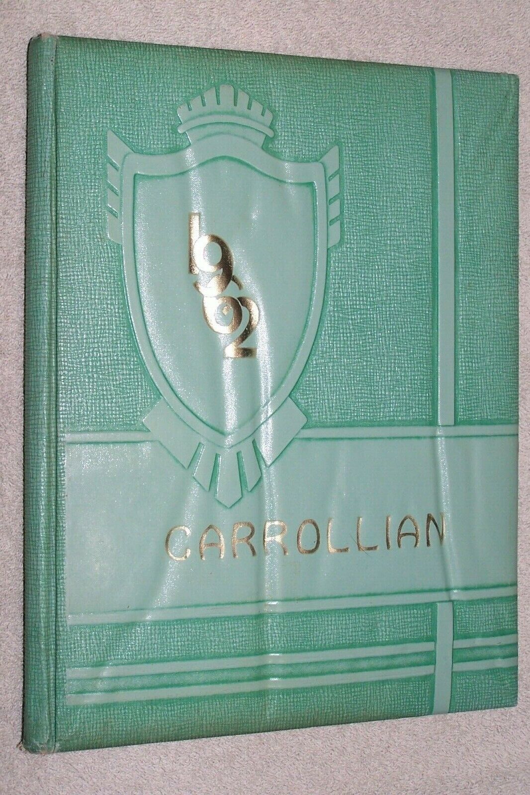 1962 Carroll High School Yearbook Annual Carroll Ohio OH - Carrollian