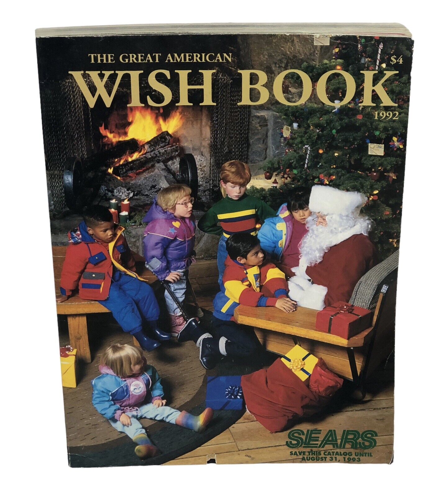 Vintage SEARS 1992 Christmas Holiday Wish Book Catalog