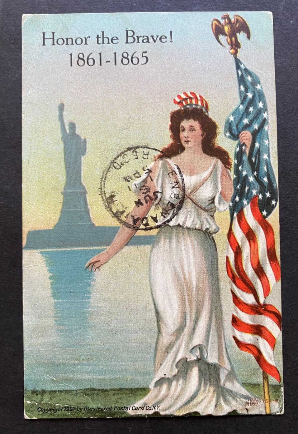 Puerto Rico, 1911 Tarjeta Postal/Postcard, Stratford to Ensenada Guanica Central