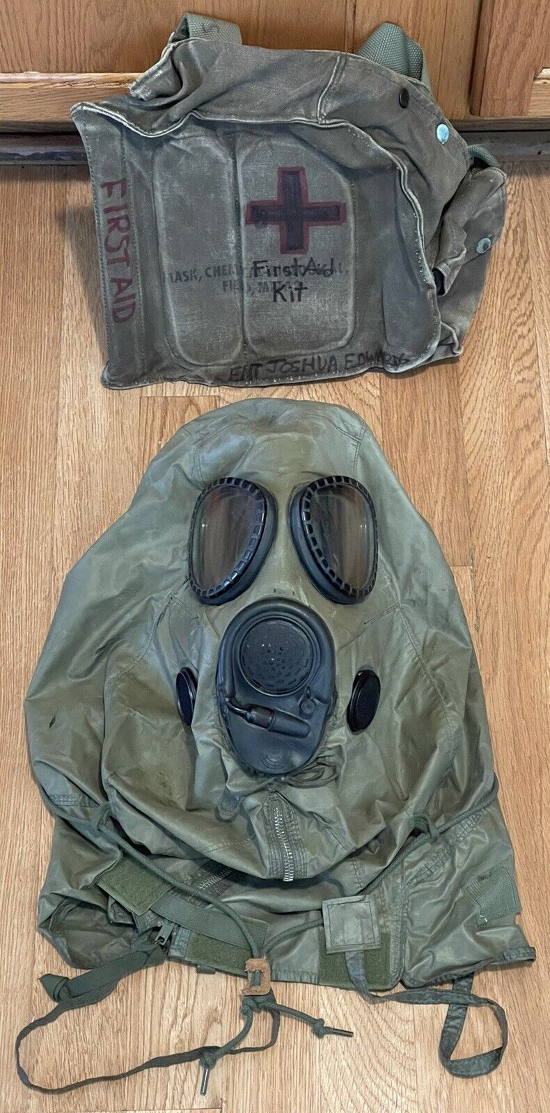 US M17 Field Series Protective Biological Chemical Gas Mask Hood w/ Filter