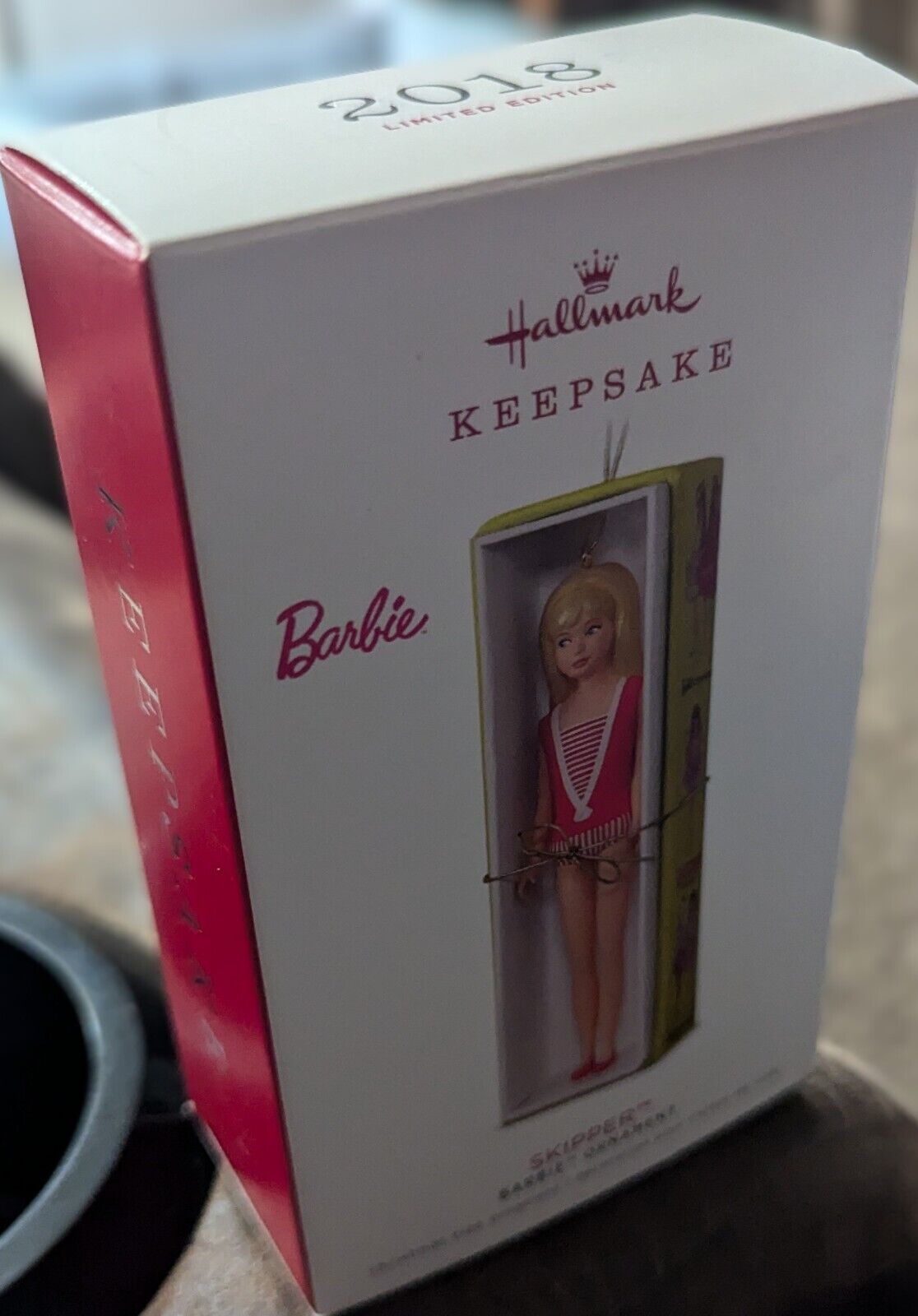 Hallmark Keepsake 2018 Skipper Barbie Limited Edition Ornament NIB 