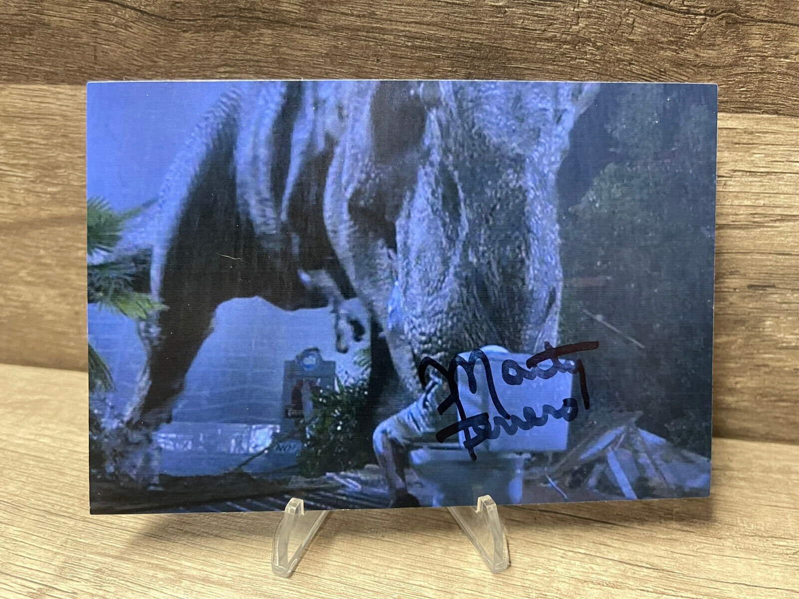 Martin Marty Ferrero Jurassic Park Hand Signed 4x6 Photo TC46-2868