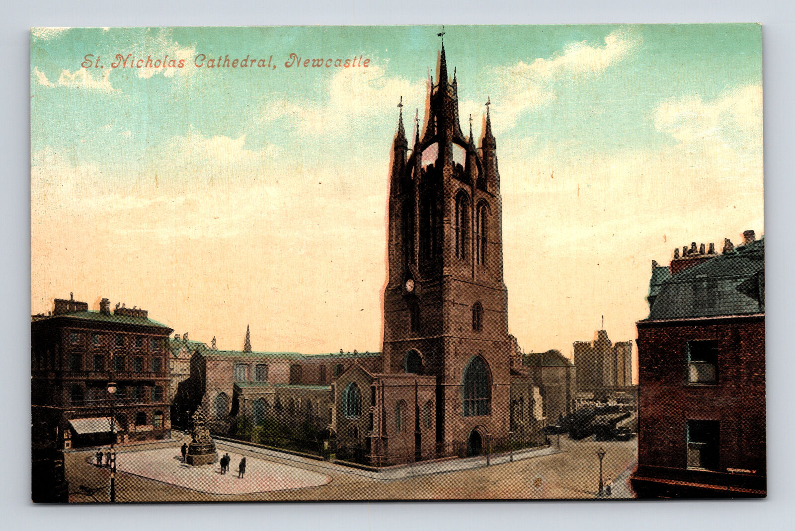 St. Nicholas Cathedral Newcastle upon Tyne England Postcard
