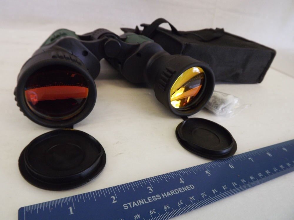BRAND NEW Binocular 30 X 50MM 30X Magnification 50mm Ruby Coated Lens STRAP CASE