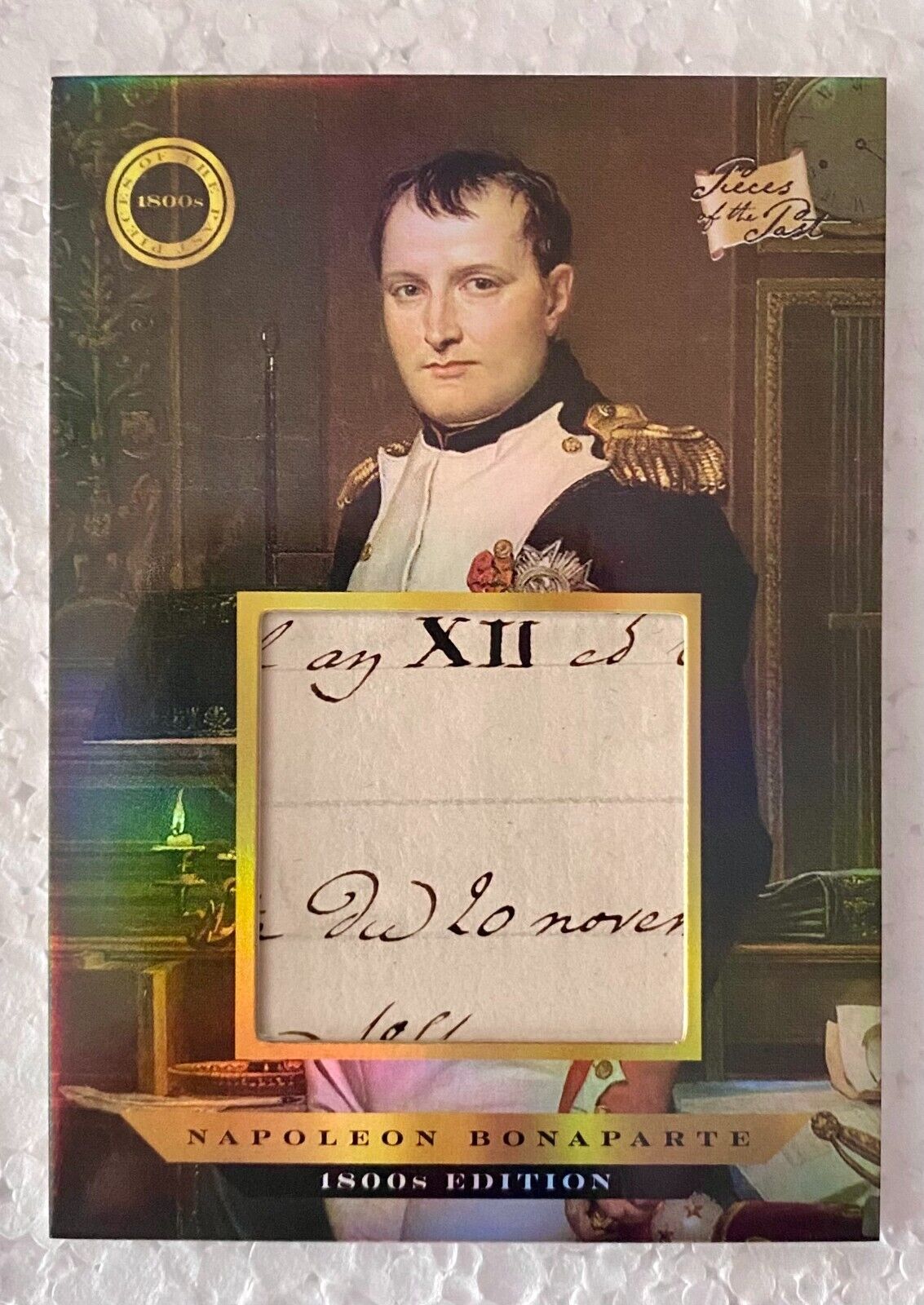 2024 Pieces of the Past 1800\'s Edition Napoleon Bonaparte Hand Written Document