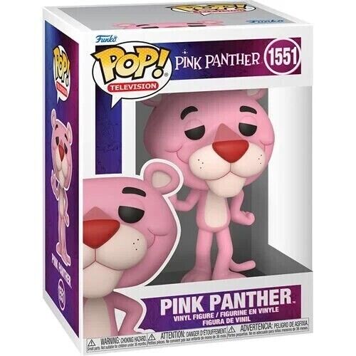 Funko POP Pink Panther #1551 Smiling Vinyl Figure - In Stock SHIPS FAST