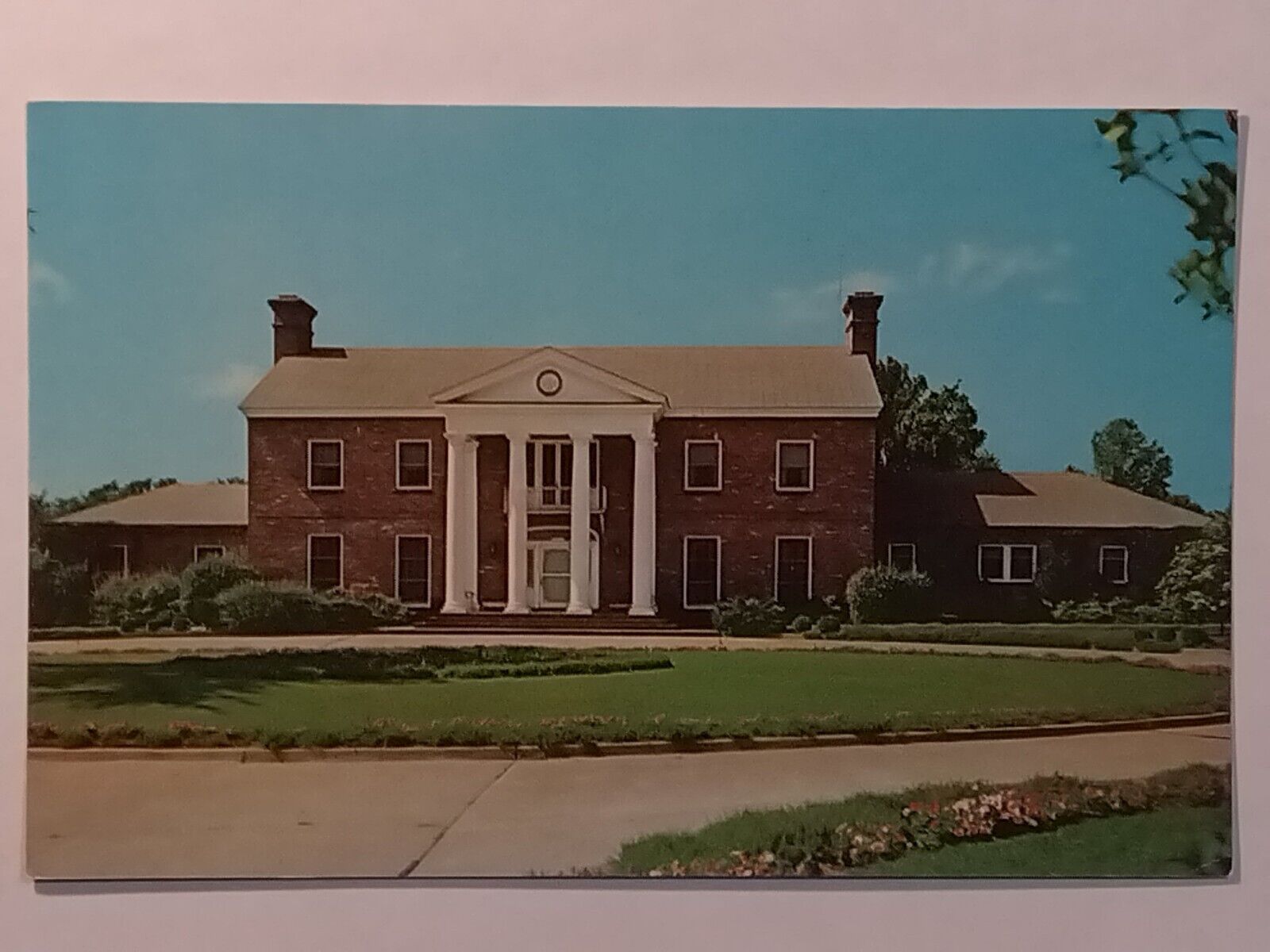 Governor\'s Mansion Little Rock Arkansas Center Street Postcard