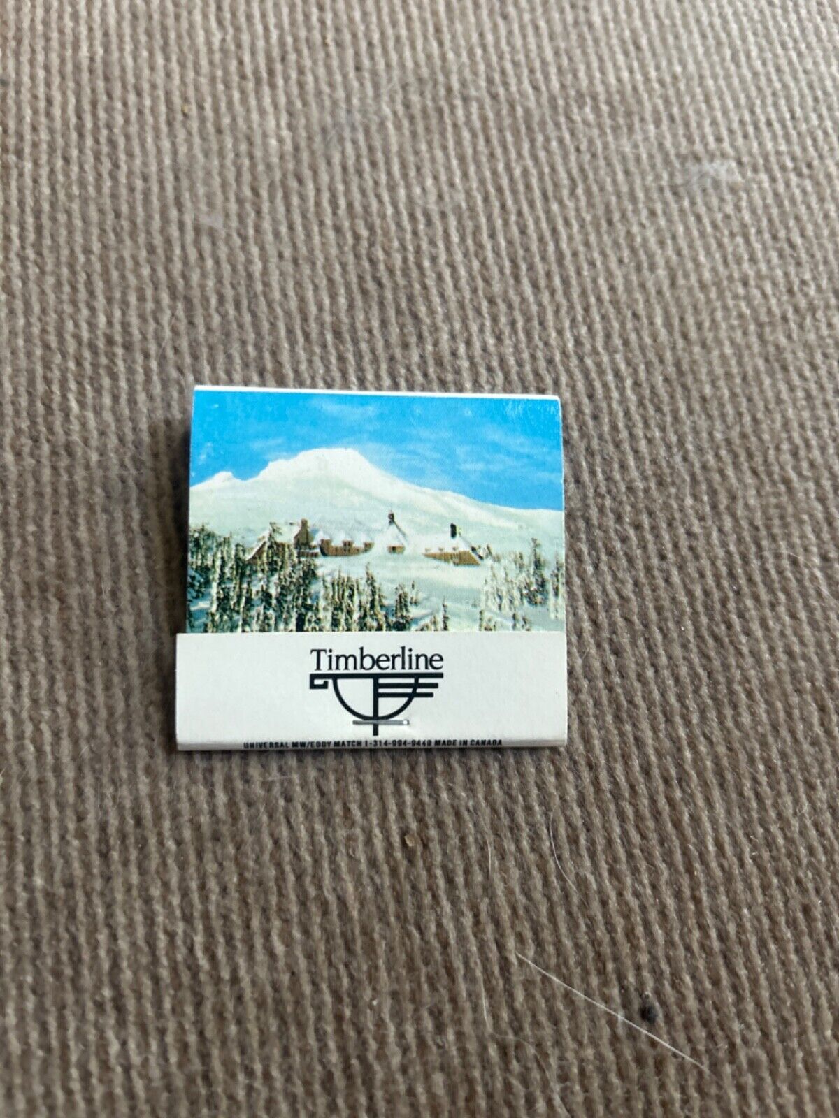 Timberline Lodge Government Camp OR FULL 28 STRIKE Matchbook