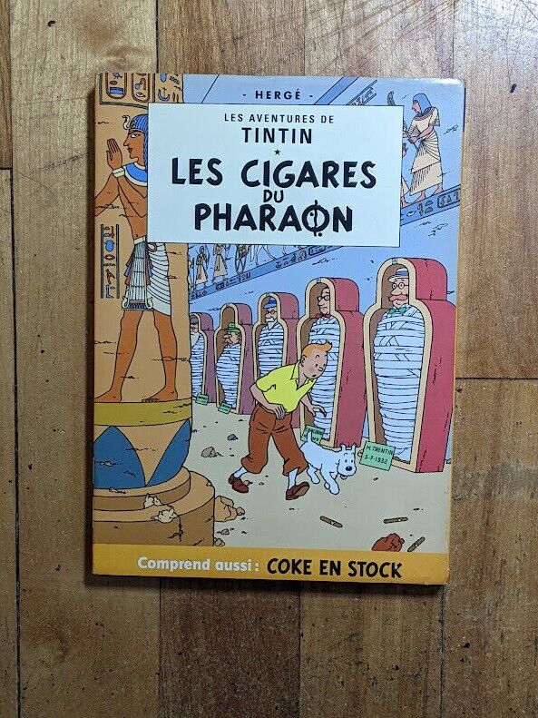 Les Adventures De Tintin DVD - Les Cigares Du Pharaon Herge Tin Tin - Bilingual