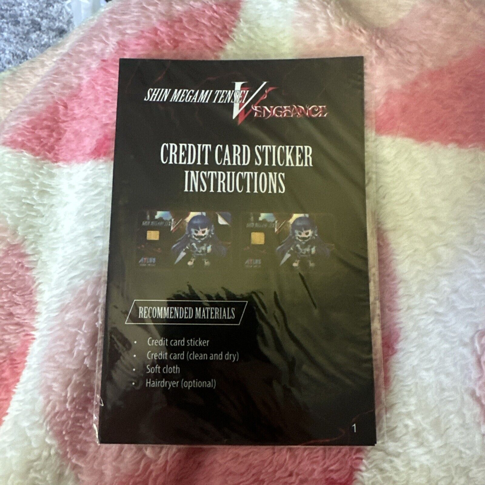 Shin Megami Tensei V Credit Card Decal | ATLUS