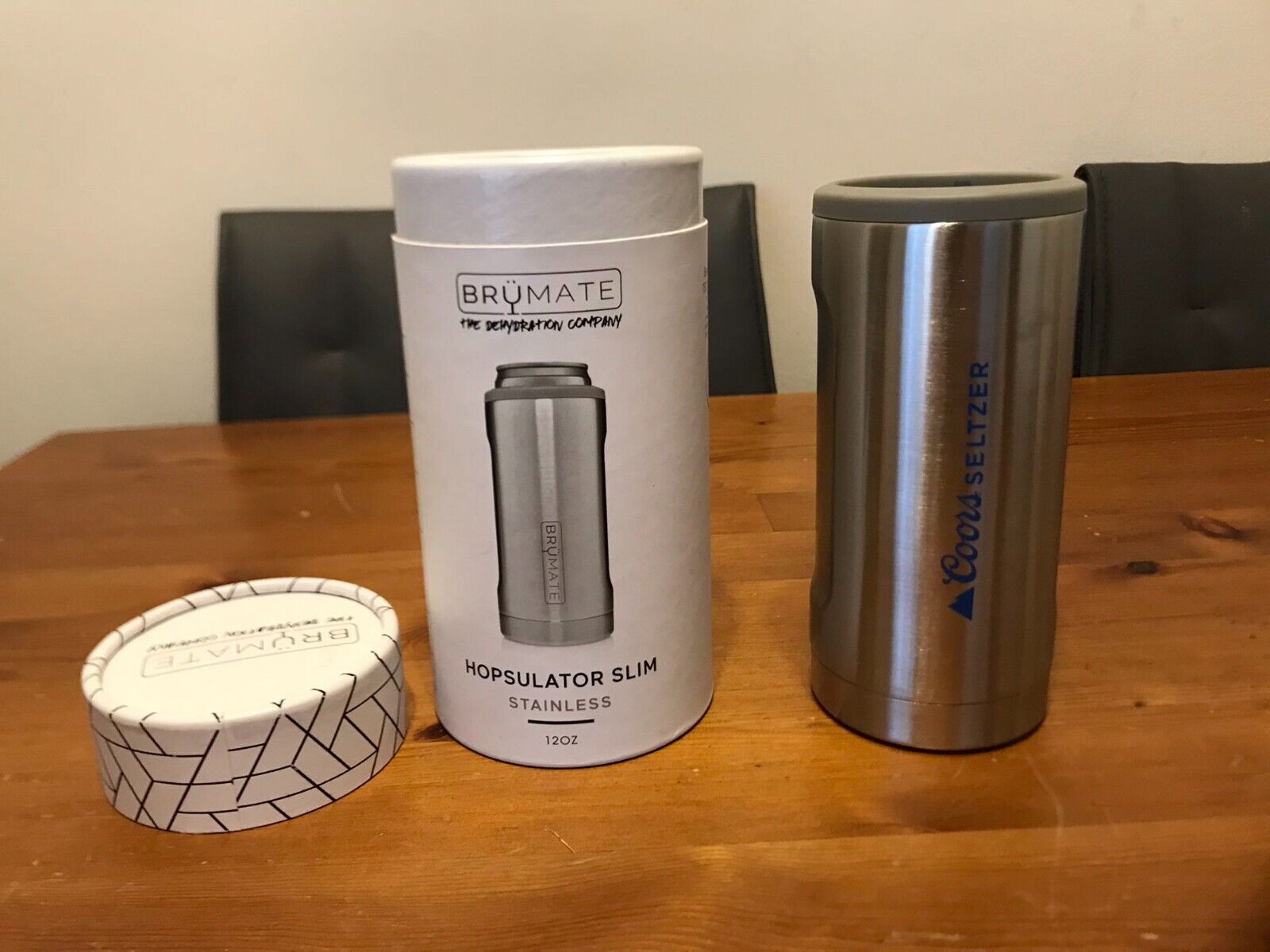 BRUMATE HOPSULATOR SLIM Can Cooler Insulated Koozie for 12 OZ Slim Cans - BRAND