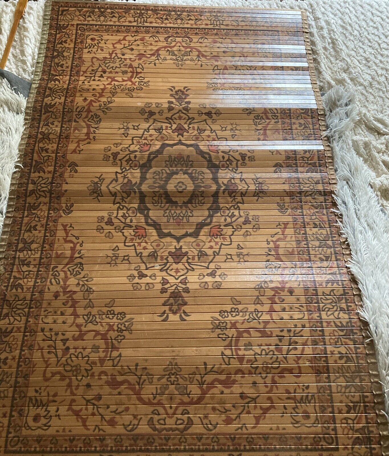 Roll Up Bamboo Turkish Prayer/Floor Mat