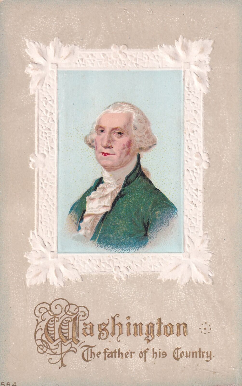 George Washington Father of His Country Postcard D12