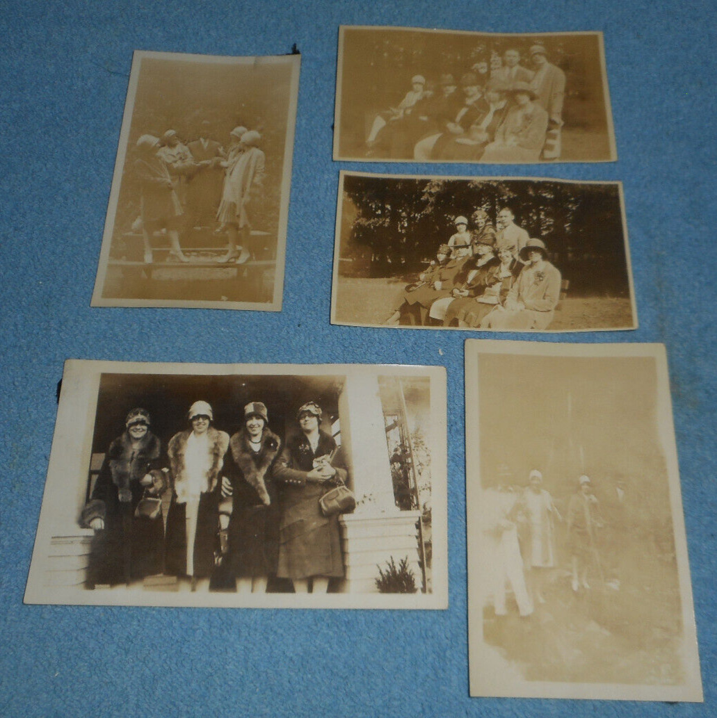 1920s Sorensen Family Photos Ladies Men In Nature On Bench At Home On Rocks OR?