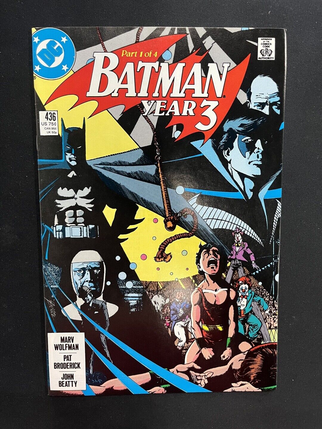Batman #436 VF 1st App of Tim Drake DC Comics C273