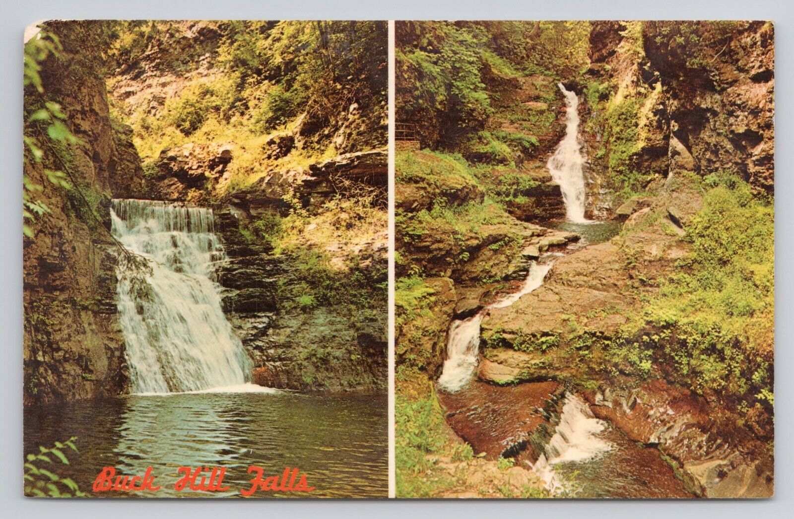 Buck Hill Falls Pocono Mountains, Pa Postcard 4104