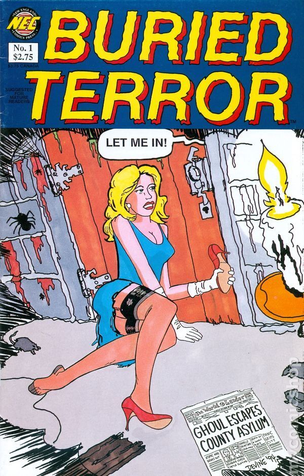 Buried Terror #1 FN 1995 Stock Image