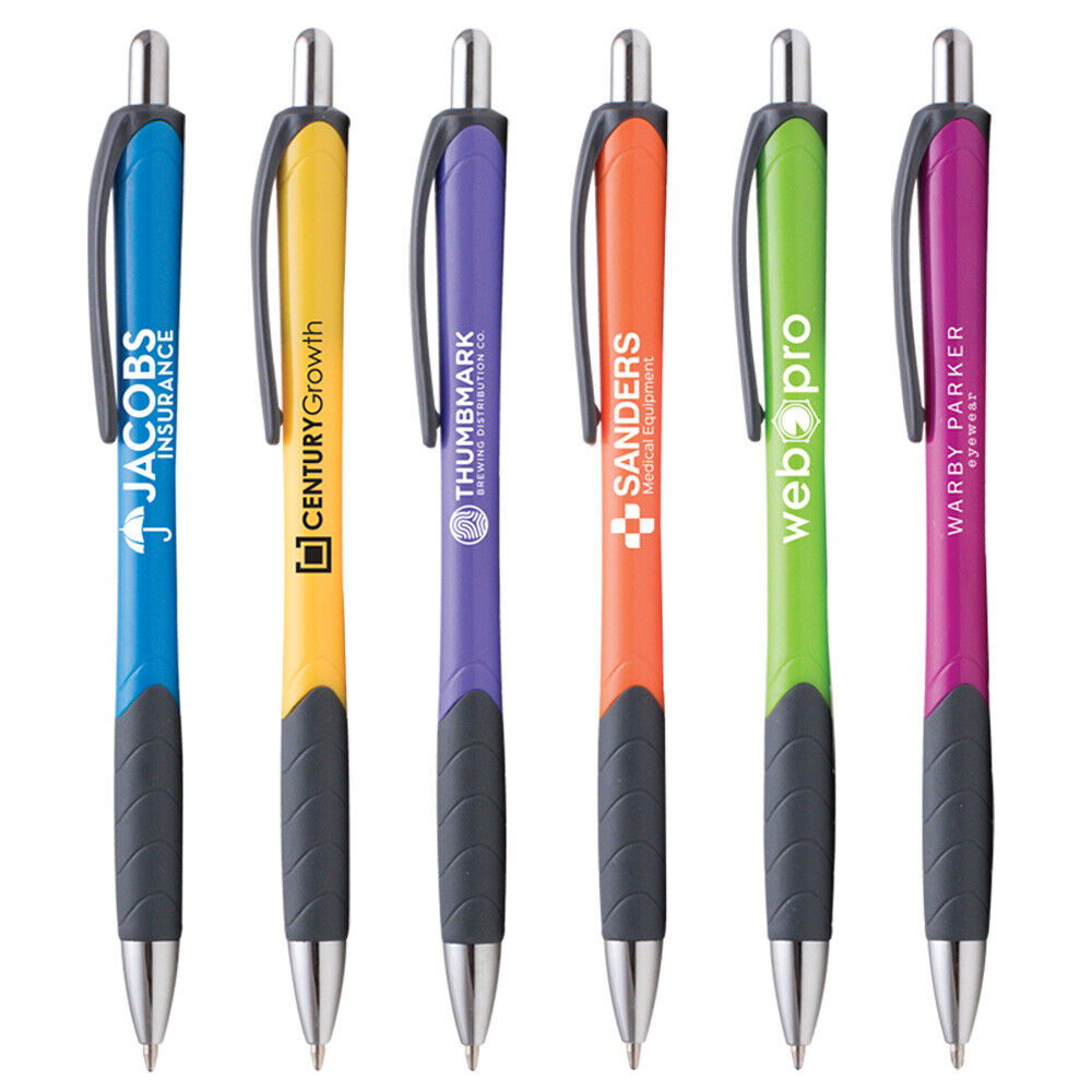 Promote your Company with Custom Printed Pens with your Logo + Info  - 250 QTY